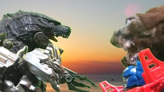 Godzilla VS Transformers: IV | Stop Motion Film