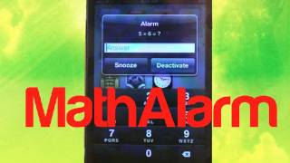 Answer Math Problems to Turn Off Alarm With MathAlarm Plus Tweak