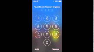 How To Unlock iPhone Without Passcode (iOS7 & iOS8) (2015 METHOD) (WORKS!) in German