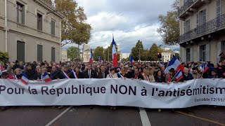 Marche contre l’antisémitisme à Grenoble