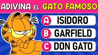 Adivina el "GATO FAMOSO" 🐱| ¿Cuántas "GATOS FAMOSOS" Reconoces? Reto/Trivia/Quiz