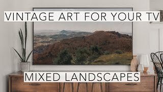 Vintage Landscape Art Slideshow | 1Hr of 4K HD Paintings | Turn Your TV Into Art