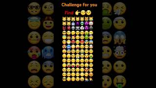 Find the odd emoji and please like and subscribe my channel #emojichallengequiz