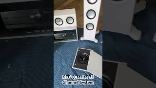 #KEF Q-Series 7.1 Channel Package #custominstall #hometheater @theaterdesignco #shorts