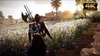 (4K60) THE BEAUTY OF ASSASSINS CREED ORIGINS | OVERHAUL MOD | RTGI 0.33 | RESHADE