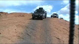 Hummers in Moab - Hell's Revenge April 2010