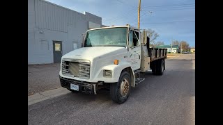 1996 Freightliner FL70 Dump Bed Function - Online Auction Ending December 6, 2023 at 7:30pm CST