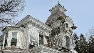 Exploring the past: abandoned Victorian doctors house.