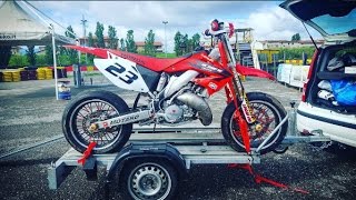 TEST HONDA CR 125 SUPERMOTARD | Pista il Geko - Montemurlo