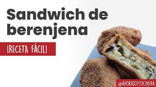 BERENJENAS empanizadas RELLENAS de QUESO | Muy fáciles & deliciosas | AIRFRYER | Ahora soy cocinera