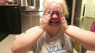 Trisha Paytas crying