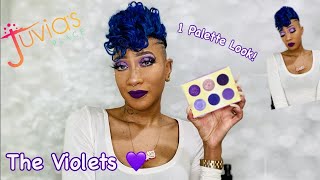 Purple Glam Tutorial | One Palette Eye Look ft The Violets by @JuviasPlaceCosmetics