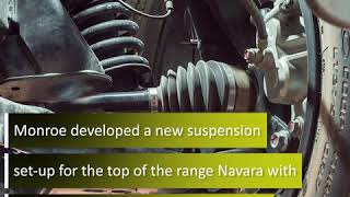 Monroe develops suspension for Nissan Navara N-Trek Warrior