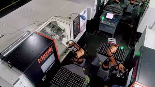 Lights-out factory running with the AUBO Machine Tending Solution