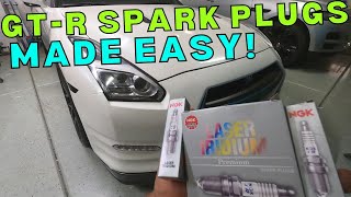 HOW TO CHANGE YOUR R35 NISSAN GT-R's SPARK PLUGS| The infamous GT-R Spark Plug change made easy DIY!