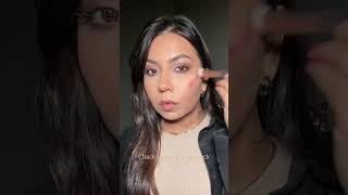 Easy Blush Hack || Makeup Hacks || Blush Tutorial || #makeuphacks #makeupshorts #makeuptips #makeup