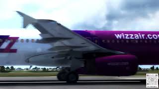 LIVE STREAM MSFS2020 - Athens LGAV to Rodhos LGRP Wizz Air A320 on Vatsim