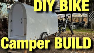 $50 DIY Bike Camper Emergency Shelter Tiny House Build