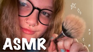 camera brushing ASMR | lofi and upclose ⭒˚｡⋆