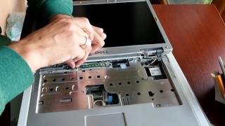 Dell inspiron 1501 ardymas разобрать disassemble lahti võtta