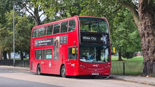 Full Journey on the Route 49 (2460 SL14DDY) Alexander Dennis Enviro 400 Hybrid Abellio London