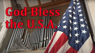 God Bless the U.S.A. (Organ Cover) by Lee Greenwood