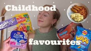 I ONLY ATE CHILDHOOD FOODS FOR 24 HOURS | EMILY ROSE