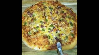 Domino's Style Pizza at Home #youtubeshorts