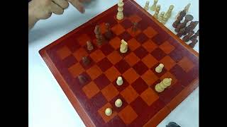 Chess -- Using Forcing Moves and Pins to beat my Dad