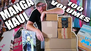 Manga Haul 100 Volumes- The RightStufAnime Holiday Sale (Boxsets, Complete Series, and More)