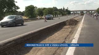 Rekonstrukce D35 v úseku Litovel - Křelov