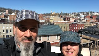 Walking downtown Staunton, Virginia