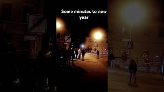 Some minutes to new year