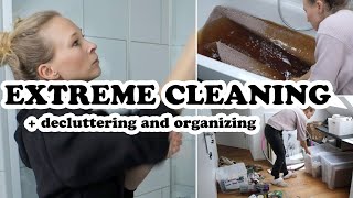 extreme CLEANING Motivation // DECLUTTERING and organizing // Get It All Done