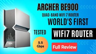 TP-Link Archer BE900 | WiFi7 Redefining WiFi Routers