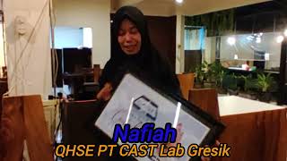 Pisah Pamit QHSE PT CAST Lab Gresik