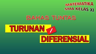 CARA CEPAT & MUDAH BELAJAR TURUNAN / DIFERENSIAL + CONTOH SOAL | SMA Matematika Kelas 11