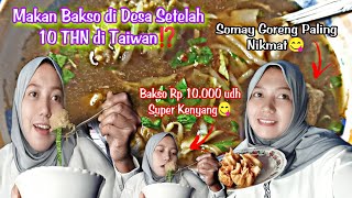 Mukbang Bakso Rp 10.000 Super Kenyang ‼️😋