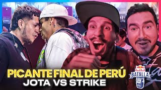 Reacción Épica a la BATALLA FINAL: JOTA VS STRIKE | Red Bull Batalla Perú 2023 (con Mordekai)