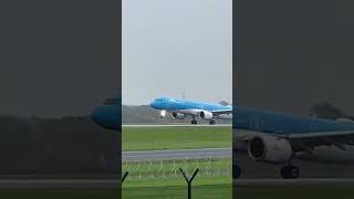 KLM A321neo | PH-AXA | landing at Manchester Airport #aviation #klmroyaldutchairlines #manairport