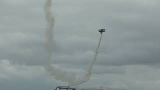 Incredible Aerobatics Rich Goodwin Pitts S-2S at the Duxford Summer Air Show June 1st 2024.