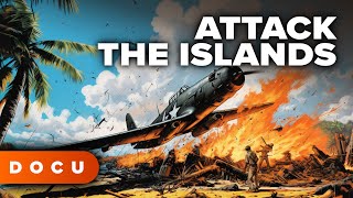 Attack the Islands (WW2,ORIGINAL FOOTAGE,Gilbert and Marshall Islands, Documentary English)