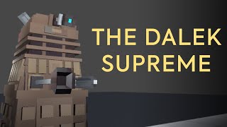 CONFRONTING THE DALEK SUPREME - Across the Galaxy