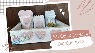 DIY PASSO A PASSO | KIT DE CESTA ESPECIAL - DIA DOS AVÓS - YOU MIMO'S