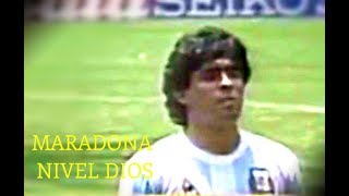 Épico: himno de Argentina en la final de 1986