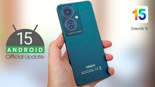 Oppo Reno 11F Android 15 ColorOS 15 Update