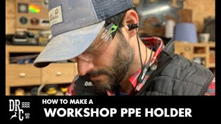 Workshop Safety Gear Holder || How to Make