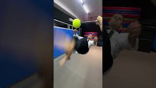 CRAZY BACKFLIP KICK!