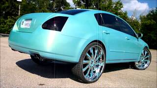 Outrageous Maxima on 26" Forgiatos by CarShow Customs