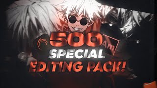 500 Sub Special EDITING PACK!🔥 #editing #editingpack